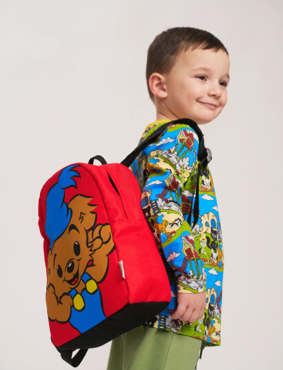 Bamse Bamse Ryggsäck   Red   ONE SIZE