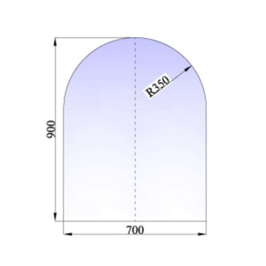 Tolmer Gulvplate Stål 700x900 Halvrund 1 mm Lakk Sort Stål Tolmer Gulvplate Stål 700x900 Halvrund 1 mm Lakk Sort Stål