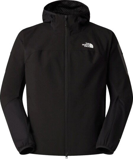The North Face M Tek Approach Futurefleece Hooded Jacke Black L