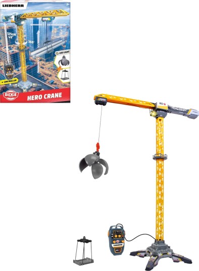 Dickie Toys Radiostyrt Byggkran Liebherr