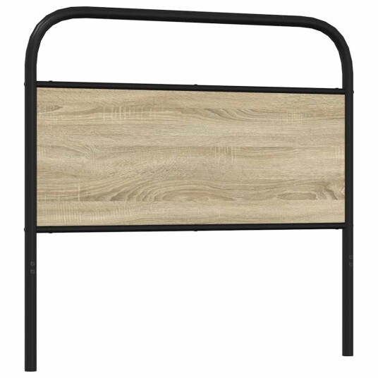Hodegavl sonoma eik 107 cm stål og konstruert tre 8721158563828
