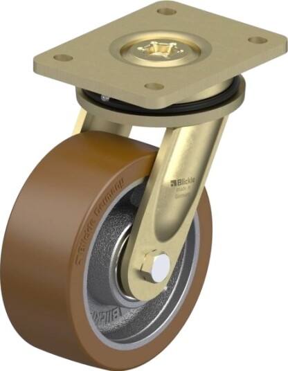 Blickle 755030 Ls-Gb 152K Hjul, Hjuldiameter 150 Mm, Maks Bæreevne 950 Kg, 1 Stk