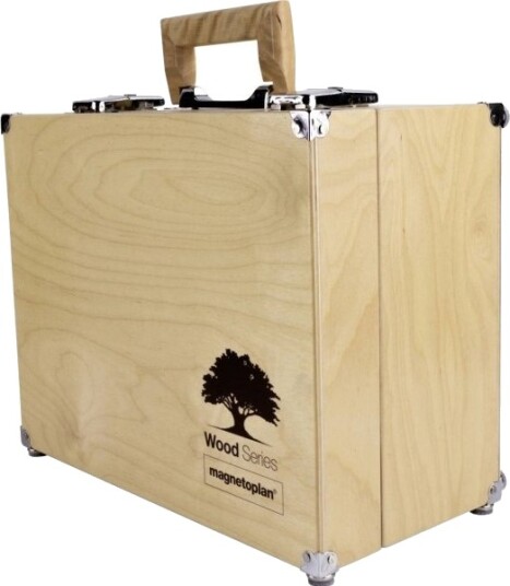 Magnetoplan Wood Series Moderatorkoffert Birk Metall Antall Deler: 2400 360 X 270 X 183 Mm Magnetoplan Wood Series Moderatorkoffert Birk Metall Antall Deler: 2400 360 X 270 X 183 Mm
