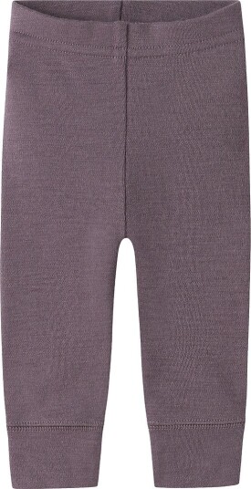 Name It Leggings - Ull - NbfWillow - Månelandskap - Name It - 50 - Leggings - Lilla