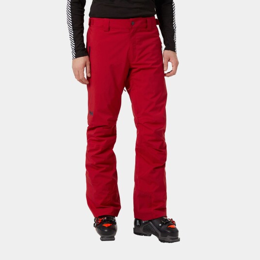 Helly Hansen Herre Legendary Isolerte Skibukser Rød S Helly Hansen Herre Legendary Isolerte Skibukser Rød S