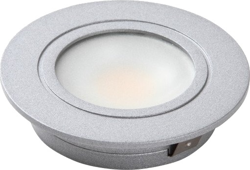 GN Diospot FIT LED innfelt spotlight 2700K aluminium GN Diospot FIT LED innfelt spotlight 2700K aluminium