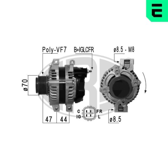 Dynamo ERA 210844A
