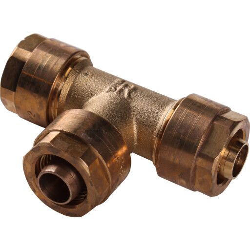 Gabotherm T-Stykke 18 mm med 3 Koblinger for Hydraulikk Gabotherm T-Stykke 18 mm med 3 Koblinger for Hydraulikk
