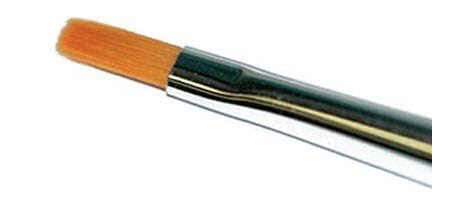 Tamiya High Finish Flat Pensel No.0 (1stk.) Tamiya High Finish Flat Pensel No.0 (1stk.)