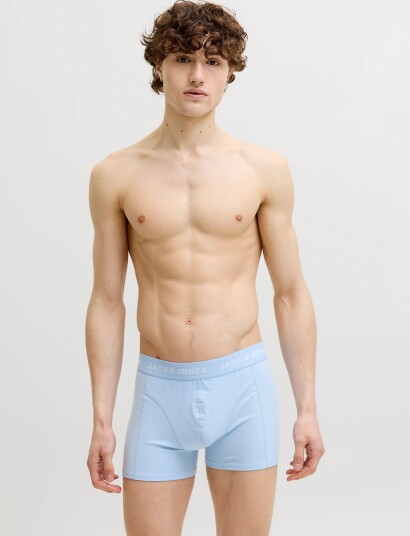 Jack & Jones Jachenrik Solid Trunks 5 Pack Box Styd Blue XXL