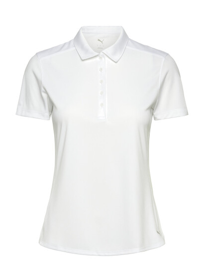 PUMA Golf W Pure 2.0 Ss Polo - White - M PUMA Golf W Pure 2.0 Ss Polo - White - M