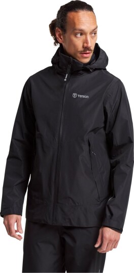 Tenson Winga Rain Jacket Men Black Tenson Winga Rain Jacket Men Black