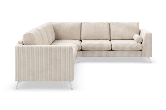 Ocean Lyx 5 seters Vendbar L formet Hjørnesofa i Manchester   Beige