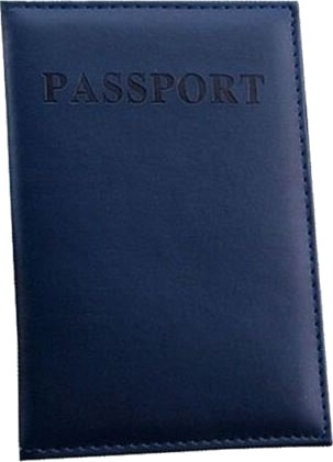 Etui for pass - Mørkeblå Etui for pass - Mørkeblå