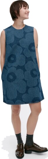 Marimekko Maridenim Somasti Unikko   Blue   40