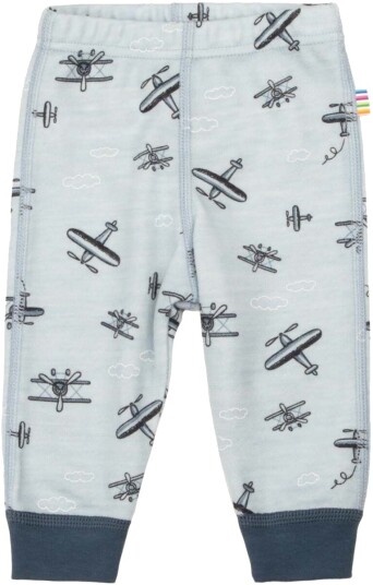 Joha Goose/Propeller leggings i ull/bambus Light blue (80) 80 Joha Goose/Propeller leggings i ull/bambus Light blue (80) 80