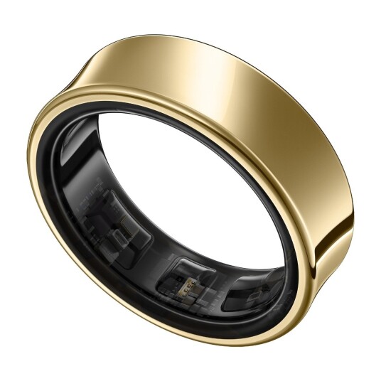 Samsung Galaxy Ring Størrelse 9 Titan-Gull Smart Ring med Helseovervåkning