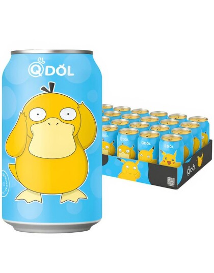 24 stk Pokemon Tangerine Sparkling Water   Kullsyrevann med Tangerinsmak 330 ml   Helt Brett Asia Import