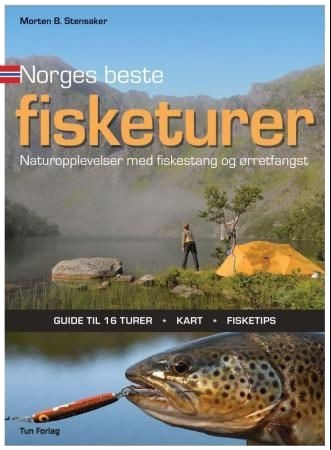 Norges beste fisketurer (Innbundet), Pent brukt bok