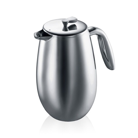 Bodum Columbia presskanne blank 8 kopper Bodum Columbia presskanne blank 8 kopper
