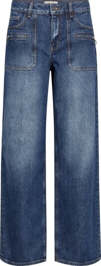 MOS MOSH Mmdara Zip Jeans DARK BLUE 27 x 32