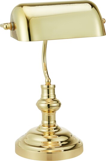 Markslöjd Bordlampe Bankers 42cMessing