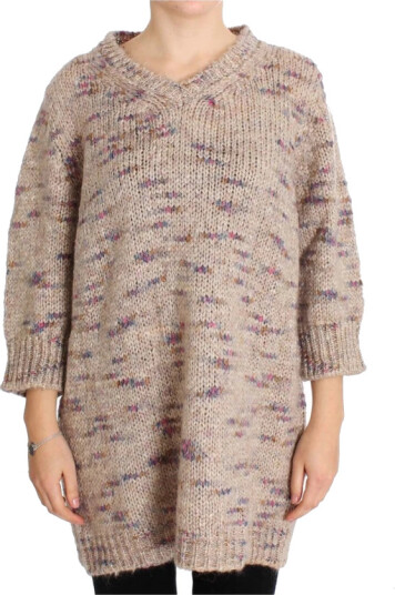 Pink Memories Dame Strikkevarer Beige S,