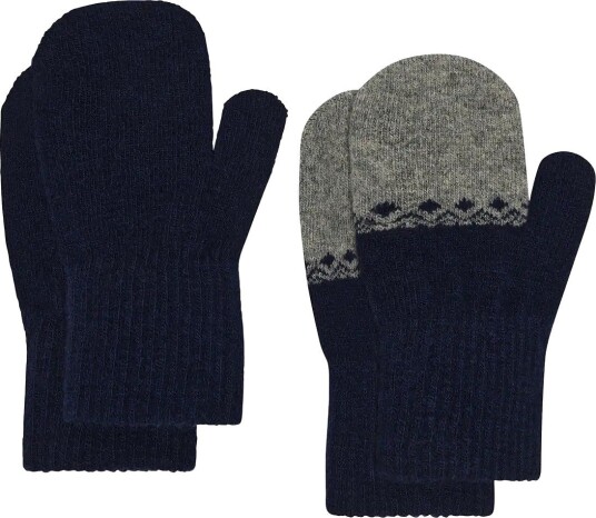 CeLaVi Magic Mittens 2-Pack - NAVY - 1\2Y