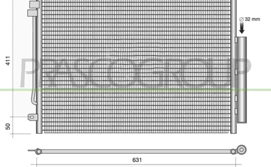 Intercooler PRASCO AA090N001