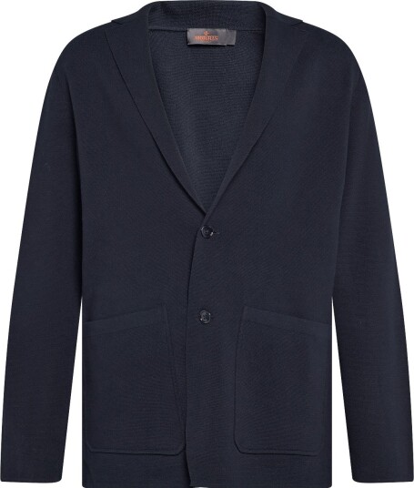 Morris Jake Knitted Blazer OLD BLUE M