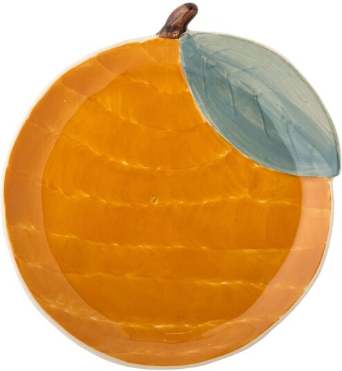 Bloomingville Agnes tallerken Ø16 cm Oransje
