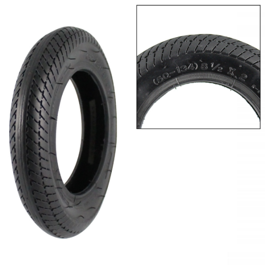 Dekk til El Sparkesykkel 8 1/2 x 2 50 134 Dekk til El Sparkesykkel 8 1/2 x 2 50 134