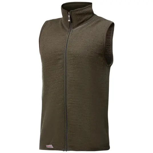 Woolpower Vest 400 Grønn S Man