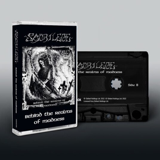 Sacrilege  Behind The Realms Of Madness  Kassett