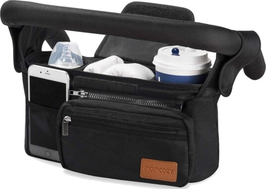 Momcozy Cup Holders Stroller Organizer Black ONE SIZE