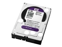 WD Purple WD60PURX - Harddisk - 6 TB - intern - 3.5 - SATA 6Gb/s - buffer: 64 MB