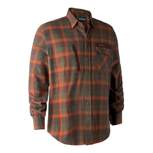 Deerhunter Ethan Shirt Orange Check 39/40 39/40