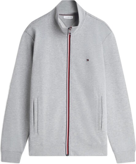 Tommy Hilfiger Rwb Tipping Track Jacket   LIGHT GREY HEATHER   XS