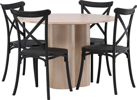 Venture Home Spisegruppe Venture Home Olivia med 4 Crosett Stoler GR23066