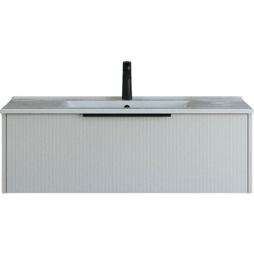 Dansani Mido+ Classic møbelpakke 101x44 cm stripete matt beige Dansani Mido+ Classic møbelpakke 101x44 cm stripete matt beige