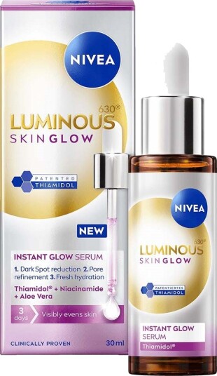 NIVEA Luminous630 Ansiktsserum 30ml med Tiamidol og Niacinamid