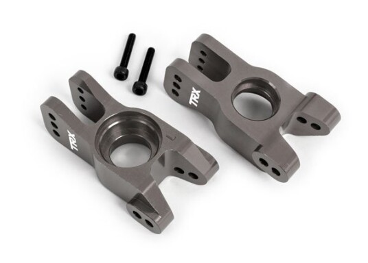 Traxxas 9552A Carriers Stub Axle Alu Grey Pair Sledge