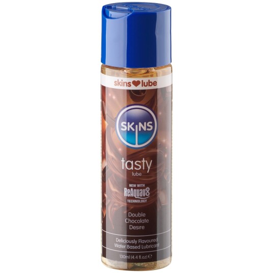 Skins Double Chocolate Desire Vannbasert Glidemiddel 130 ml - Klar Skins Double Chocolate Desire Vannbasert Glidemiddel 130 ml - Klar