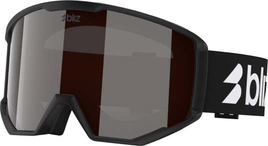 Bliz Spark Matte Black/Orange W Silver Mirror, OneSize Bliz Spark Matte Black/Orange W Silver Mirror, OneSize