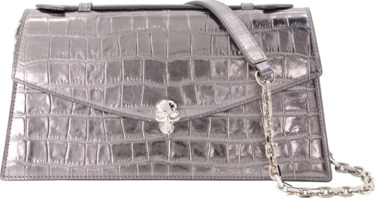 Alexander McQueen Dame Vesker Grå ONE SIZE, Alexander McQueen Dame Vesker Grå ONE SIZE,