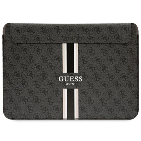 Guess Sleeve Gucs14p4rpsk 14" Czarny/ Black 4G Printed Stripes Guess Sleeve Gucs14p4rpsk 14" Czarny/ Black 4G Printed Stripes