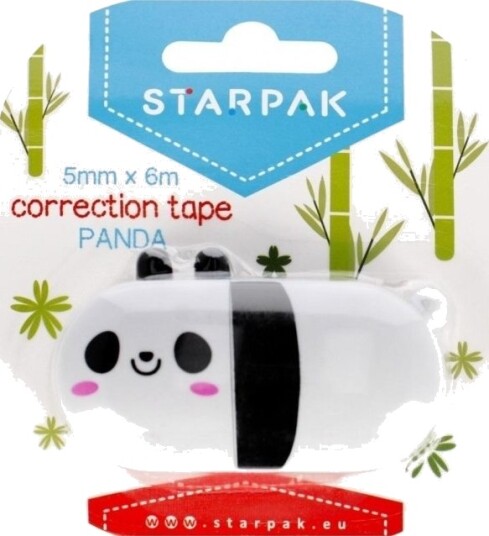 Korreksjonstape 5 Mm X 6 M Panda Stk B/C 12/432 Korreksjonstape 5 Mm X 6 M Panda Stk B/C 12/432