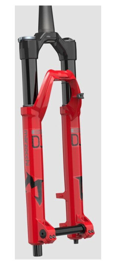 Marzocchi Bomber DJ 2025gloss red 100 mm Marzocchi Bomber DJ 2025gloss red 100 mm