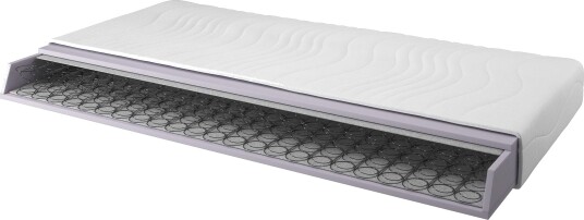 Agat Springfjærmadrass 80x200 Bonell Mjuk - Hvit Agat Springfjærmadrass 80x200 Bonell Mjuk - Hvit