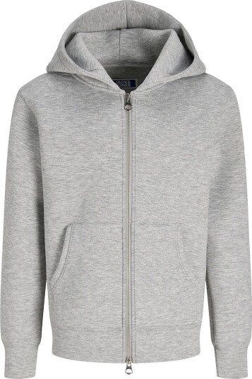 Jack & Jones Cardigan m. Hette   Noos   JcoLegacy   Light Grey M   Jack & Jones   10 år (140)   Cardigan   Grå